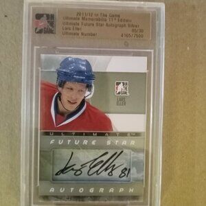 FREE CARDS-Lars Eller Ultimate Future Star Autograph card #4165/7500  2011/2012